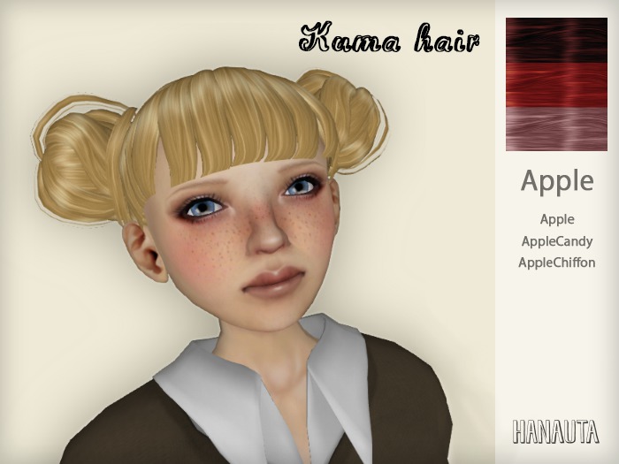 *HANAUTA* - Kuma*Hair =Apple=