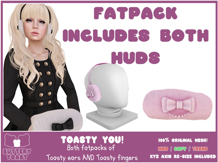 -Buttery Toast- Toasty you - SUPERDUPER Fatpack