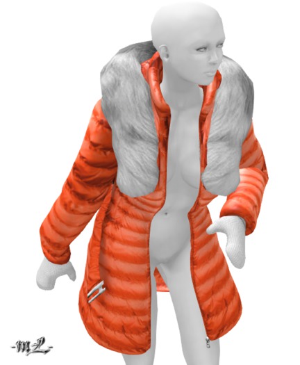 -mL- Celia Coat - Orange