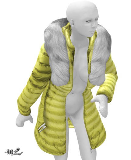 -mL- Celia Coat - Yellow