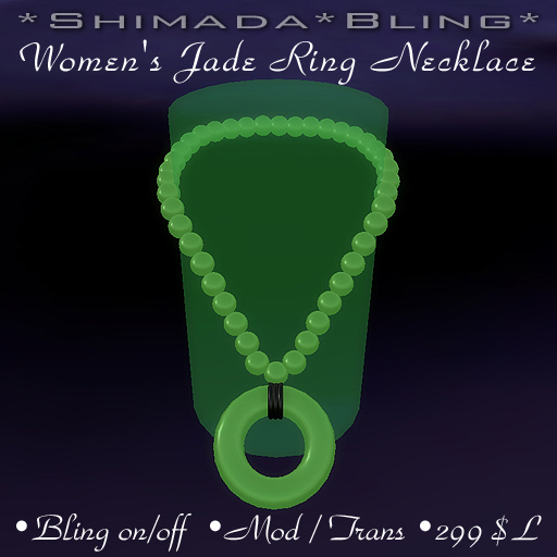 Jade Ring Necklace