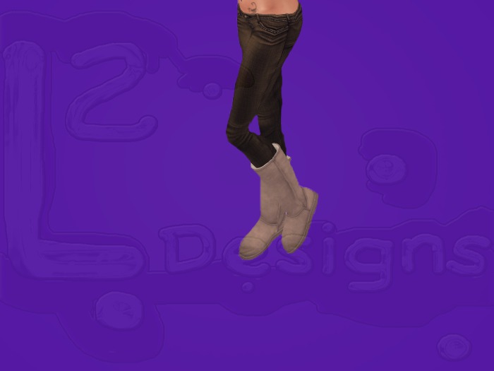 L2 Designs Ugg Calf Boots Taupe