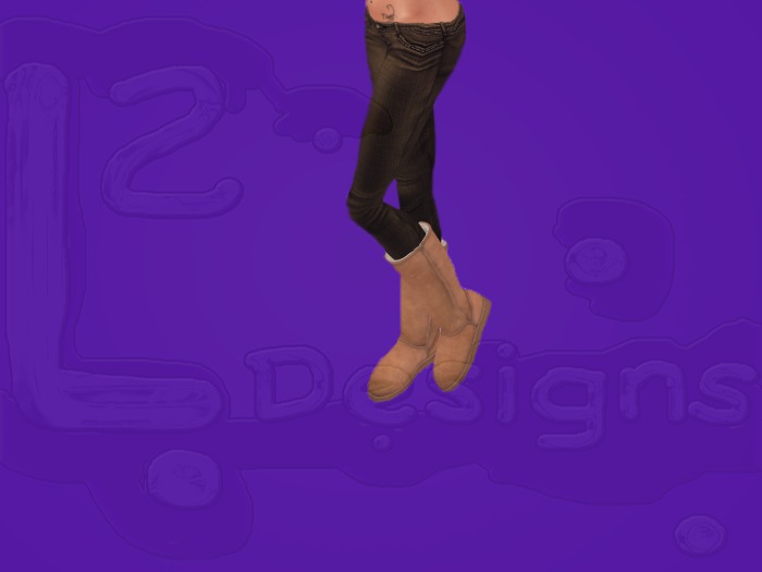 L2 Designs Ugg Calf Boots Ginger