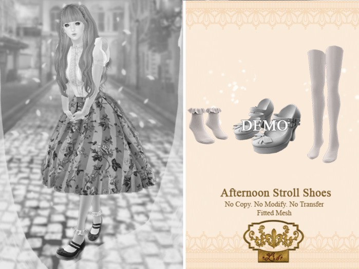 *: Lis :* Afternoon Stroll Shoes - DEMO