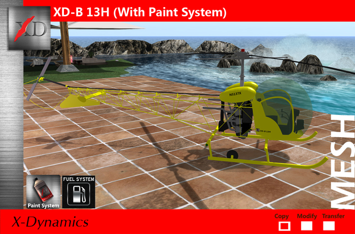 XD-B 13H Helicopter Boxed 