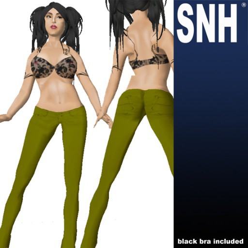 SNH, bra, jeans loose and tight fitting 3