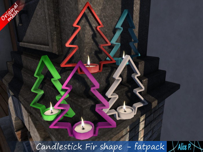 Alice P. - Candlestick Fir shape fatpack