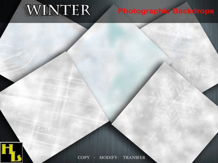 *HL* Photographic Backdrops (Winter)