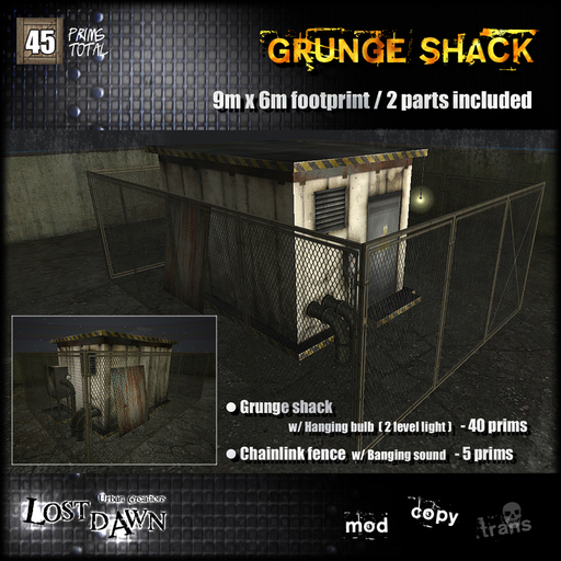 :LOST DAWN: Grunge shack