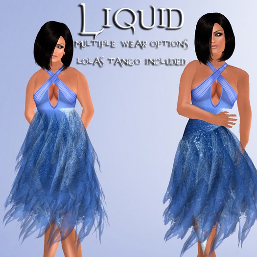 *SOIR* Liquid Gown