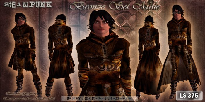 Steampunk Bronze Male