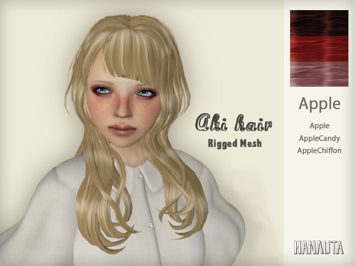 *HANAUTA* - Aki*Hair =Apple=
