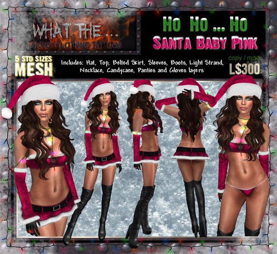 ~wth~ Santa Baby Pink (BOXED)