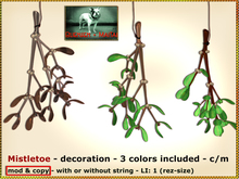 Bliensen + MaiTai - Mistletoe - Decoration - COPY