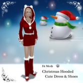 035-3  Christmas Cute one-piece Pants & Shoes Box