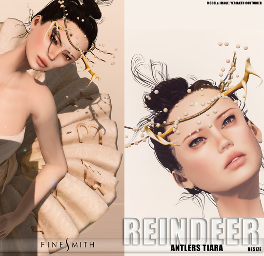 F I N E S M I T H - REINDEER TIARA