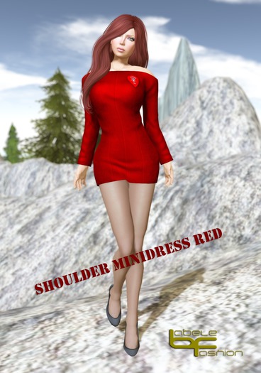 Babele Fashion :: Shoulder Minidress Red
