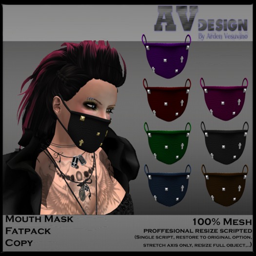 -AV- Mouth Mask FATPACK