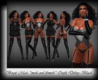 Birgit Mai's *MESH & FITMESH* Outfit Delsey Black (BOXED)