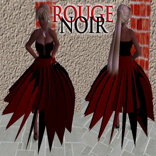 Robe Rouge Noir