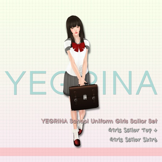 ::YEGRINA:: School Uniform Girls Sailor Set (Demo)