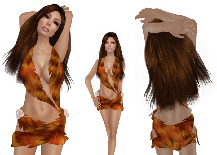 Autumn's Colors Leaves Costume
