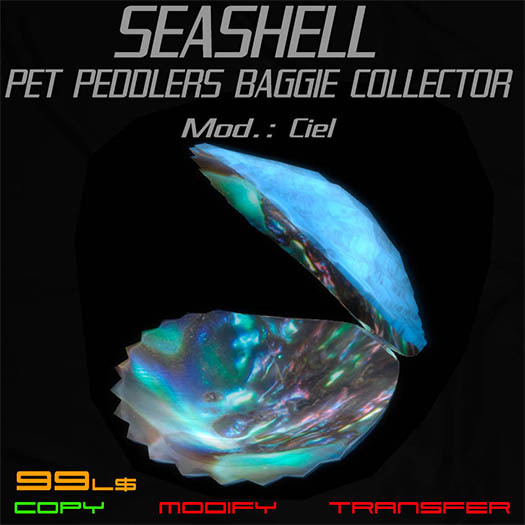 Seashell Pet Peddlers Baggie Collector - Ciel [Boxed]