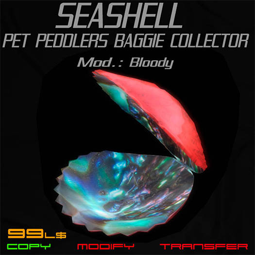 Seashell Pet Peddlers Baggie Collector - Bloody [Boxed]