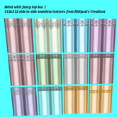 Metal with fancy top 1 box