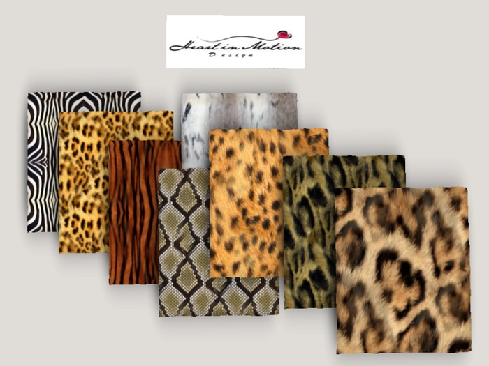 HiMD- MULTI TEXTURED Wild Animal Rug (boxed)