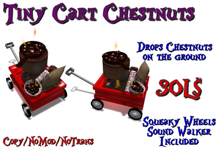 Tiny Cart Chestnuts