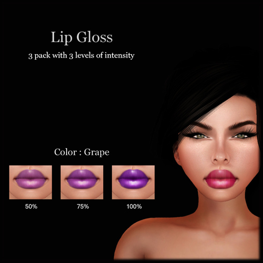 [Bewps] Lip Gloss - Grape