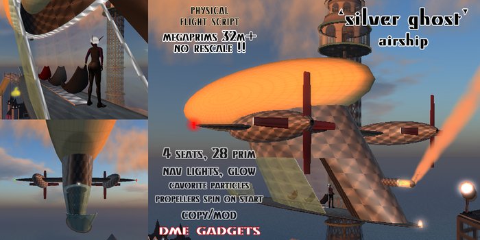 DME 'silver ghost' Airship