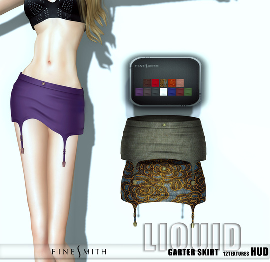 F I N E S M I T H - GARTER SKIRT