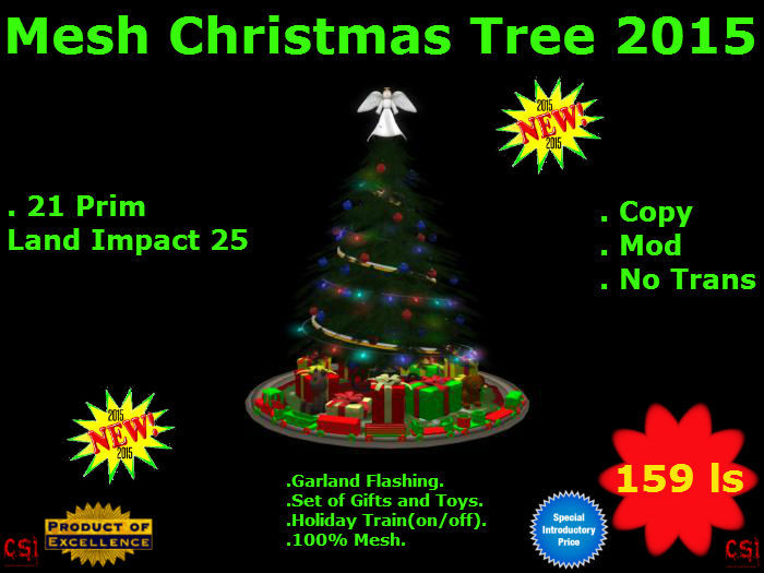 Mesh Christmas Tree 2015 (box)