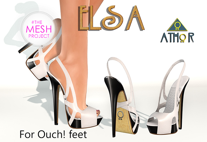 *ATHOR* Elsa white & Black