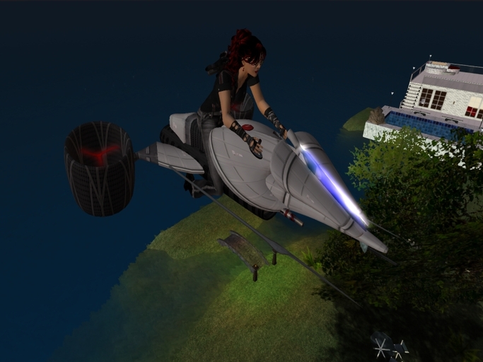 SSBDSM skybike v1.1 grey panel