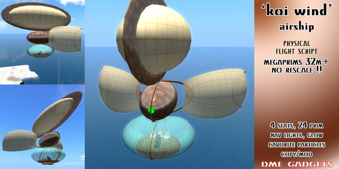 DME 'koi wind' Airship