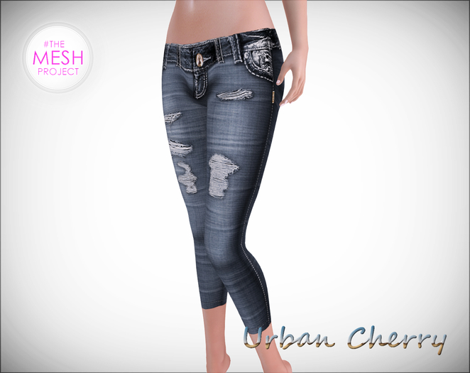 Mid-Calf Very Ripped Jeans TMP Installer