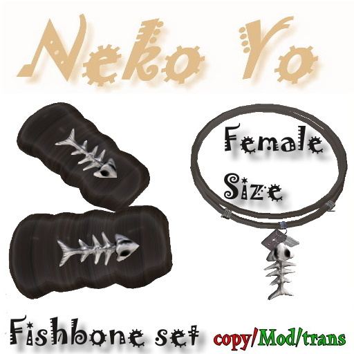 Fishbone Set Woman Neko Yo  