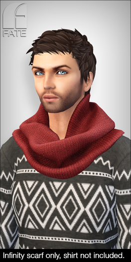 FATEwear Scarf - Allen - Volcano