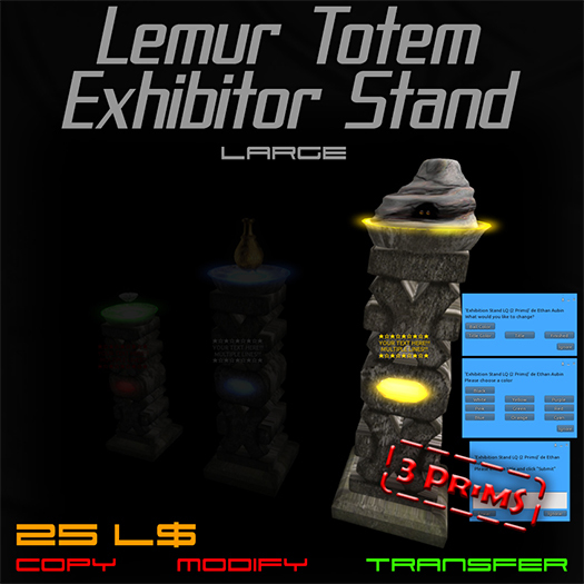 Nod Lemurs Exhibitor Stand L (Boxed)