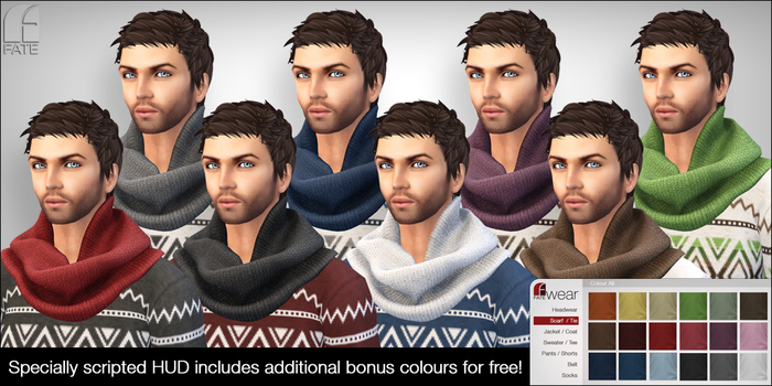 FATEwear Scarf - Allen - FATEpack