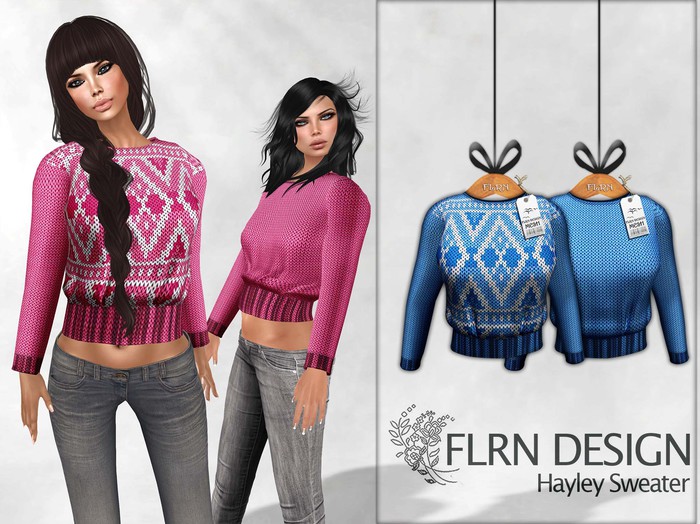 [FLRN] Hayley Sweater Blue