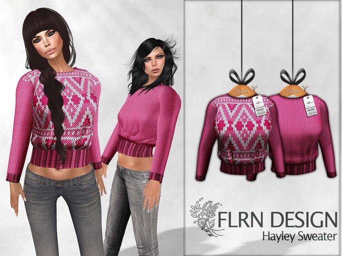 [FLRN] Hayley Sweater Pink