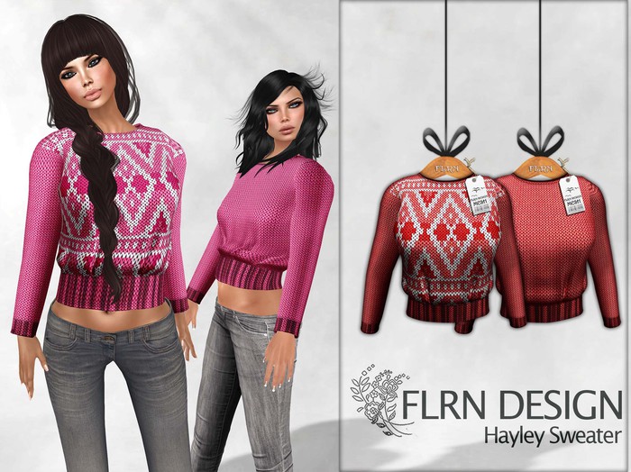 [FLRN] Hayley Sweater Red