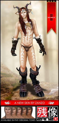 *Zanzo* Senshi Skin Pack