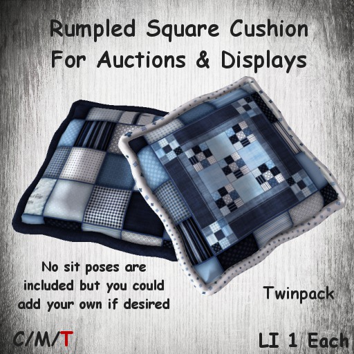 TC Rumpled Pillow Floral Twinpack