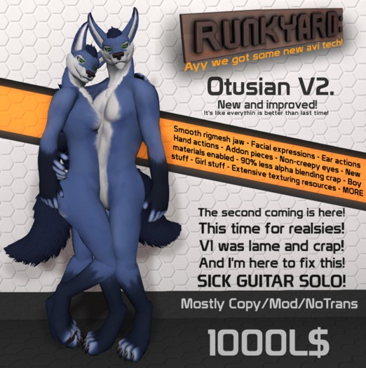 RY: Avatars - Otusian V2 Blue