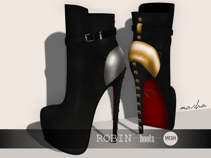 :: Masha :: ROBIN Ankle Boots - Big Pack